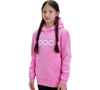 POC Kinder Hoodie thulite pink/hydrogen white - 140