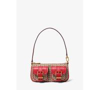 Pochette Zoe Small Aus Jacquard Mit Mk2000-Logomuster - Michael Kors