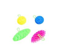 Pocket Money Morphing Fidget keychain - assorted