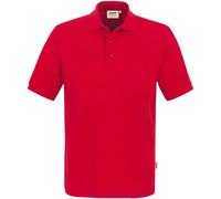 Hakro Pocket-Poloshirt Mikralinar® 812 – Herren, rot, Größe 3XL (Arbeitshemd & Arbeitsshirt)