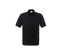 HAKRO Pocket-Poloshirt Mikralinar® 812, schwarz, Größe 4XL (Arbeitshemd & Arbeitsshirt)