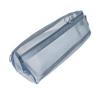 Pocoiau Clear Pen Bag Ästhetic Hülle Doppelschichten Meshes Stifte Beutel Große Kapazität Schulbürovorräte Tasche Klar Doppelschichten Mesh Beutel Für Schüler