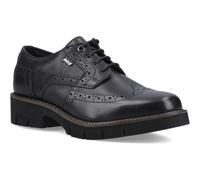 Pod Kacey Leder Damen Schwarz Brogues Schuhe EU 38 / UK 5