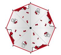 Poe Hello Kitty Handschirm, für Erwachsene, transparent, stark und sicher, mit Illustrationen von Hello Kitty