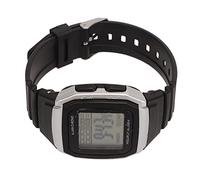 POENVFPO Sport-Digitaluhr, Multifunktions-Retro-Klassiker-Chronograph mit Leuchtendem Alarm, Tag- und Datumsanzeige, 12-24-Stunden-System, für Männer, Studenten (Silver)
