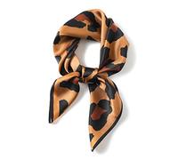PoeticEHome Seidentuch für Damen aus 100% Maulbeerseide, 66 x 66 cm | Quadratischer Seidenschal und Halstuch für Hals, Haare oder Handtasche; weich, leicht, bedruckt, mit Geschenkverpackung