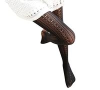 POIUIYQA Sexy G Letter Damen Strumpfhose Schwarz Netzstrumpfhose Spitze aushöhlen gemusterte Strumpfhosen Frauen Jk Pattern StrüMpfe Netzstrümpfe Mit Hoher Taille