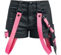 Poizen Industries Danger Zone Shorts Short schwarz pink in 32