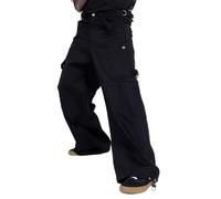 Poizen Industries Jeans Hose Marcelo Industrial Cyber Goth Trousers Weites Bein, Größe:32