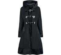 Poizen Industries Minx Coat Frauen Wintermantel schwarz S 100% Polyester Undefiniert Industrial