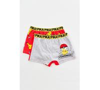 Pokémon 2er-Set: Boxershorts "Pokemon" in Rot - Größe 104/110 | Kinder Waesche