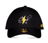 Pokemon Baseball Cap Pikachu #025 Nue offiziell Schwarz Strapback