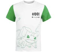 Pokémon - Bulbasaur - Herren Männer Jungen Kurzarm T-Shirt