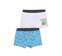 Pokémon Boxershorts Jungen 2er Pack - Kinder Unterwäsche Set aus Baumwolle - Unterhosen mit elastischem Bund - Cartoon Motiv (DE/NL/SE/PL, Numerisch, 140, 152, Regular)