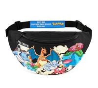 Pokemon Brustbeutel Kinder Pikachu Bauchtasche Teenager Handy Umhängetasche Schule Reisen Hüfttasche Festival Waist Bag