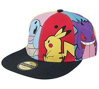 Pokémon Charaktere Unisex Cap Multicolor Fan-Merch, Gaming, Nintendo, Pikachu