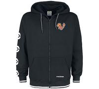 Pokémon Charmander Männer Kapuzenjacke schwarz XL 60% Baumwolle, 40% Polyester Gaming
