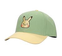 Pokemon Chibi Pikachu Damen Green Baseball Cap, Grün , Einheitsgröße