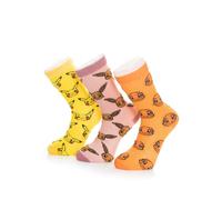 Difuzed Socken Pokémon 3er-Pack Pikachu, Glumanda, Evoli Unisex Multicolor EUR 43-46
