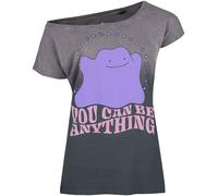 Pokémon Ditto - You Can Be Anything T-Shirt rosa in S