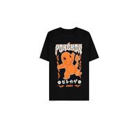Pokémon Glumanda Rock T-Shirt schwarz in M