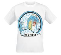 Pokémon Gyarados T-Shirt weiß in XXL