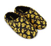 Pokemon Herren Pikachu Clog Pantoffeln - Klassische Slipper, weiche Hausschuhe, gelb, 43/45 EU