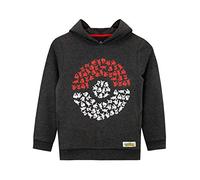 Pokémon Hoodie Jungen | Pikachu Kapuzenpullover mit Pokeball-Design 122