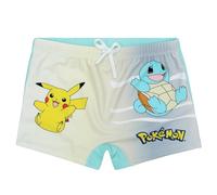 Pokemon Jungen Badehose Badeshort mit Pikachu (DE/NL/SE/PL, Numerisch, 134, Regular, Blau)