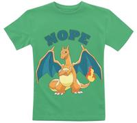 Pokémon Kids - Glurak - Nope T-Shirt grün in 140