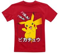 Pokémon Kids - Pikachu Pika, Pika! T-Shirt rot in 116