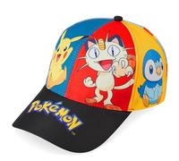 Pokemon Baseball Cap Kinder Snapback Kappe Kinder Jungen Bucket Hat Kinder Mützen Fischerhut Jungen Mädchen Fischermütze Anglerhut Sonnenhut Pikachu (Mehrfarbig Figuren)