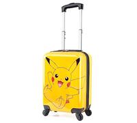 Pokemon Koffer Kinder Jungen mit 4 Rollen Koffer Kinder Mädchen Trolley für den Urlaub Pikachu Reisekoffer Teenager
