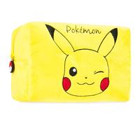 Pokemon Kulturtasche Damen, Pikachu Kulturbeutel Damen und Teenager Kosmetiktasche Gelb - Geschenke für Pokemon Fans