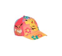 Pokemon Mädchen Hut, Pikachu, Schiggy, Evoli, Glumanda, Mew Baseballkappe, Sommermütze für Kinder