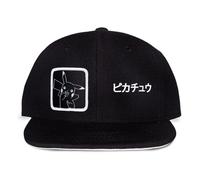 Pokémon Snapback Kappe Pikachu Schwarz (Unisex)