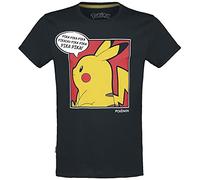 Pokémon - Pika Pop - T - T-Shirts Schwarz Medium