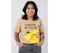Pokémon - Pikachu Beige - T-Shirt - Beige - L - 100% Baumwolle,Jersey Beige L