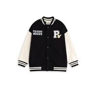 Pokémon Pikachu Bomberjacke für Jungen in Schwarz | Unisex-Kinder-Unijacke mit Grafiken | Langarm-Freizeitoberbekleidung | 0025 Index-Charakterbekleidung - 8-9 Jahre