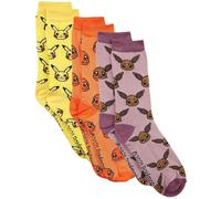 Pokémon - Crew 3 Pack Multicolor - Socken Bunt EUR 39-42