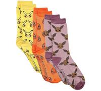 Pokémon Pikachu Glumanda Evoli Socken Unisex Socken multicolor EU 39-42