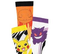 Pokémon Pikachu Glumanda Gengar Socken Unisex Socken multicolor EU 43-46