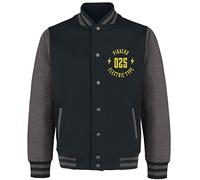 Pokémon Pikachu Männer Jacke schwarz/Charcoal S 50% Baumwolle, 50% Polyester Fan-Merch, Gaming