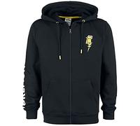 Pokémon Pikachu Kapuzenjacke schwarz in S