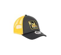 Pokemon Pikachu Mesh Cap Kinder Jungen Trucker Kappe Größe 52 54 atmungsaktiv leichtes Sommer Basecap in Blau und Dunkelgrau (DE/NL/SE/PL, Numerisch, 54, Grau)