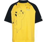 Pokémon T-Shirt Pikachu Oversize 100% Baumwolle Gelb Größe S