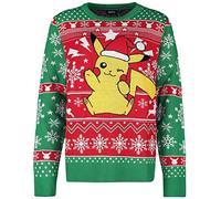 Pokémon Pikachu - Pika, Pika! Männer Weihnachtspullover Multicolor