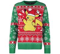 Pokémon Pikachu - Pika, Pika! Weihnachtspullover multicolor in M