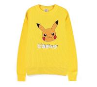 Pokémon Pikachu Unisex Strickpullover gelb XXL