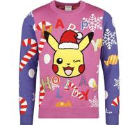 Pokémon Pikachu Unisex Strickpullover Multicolor M